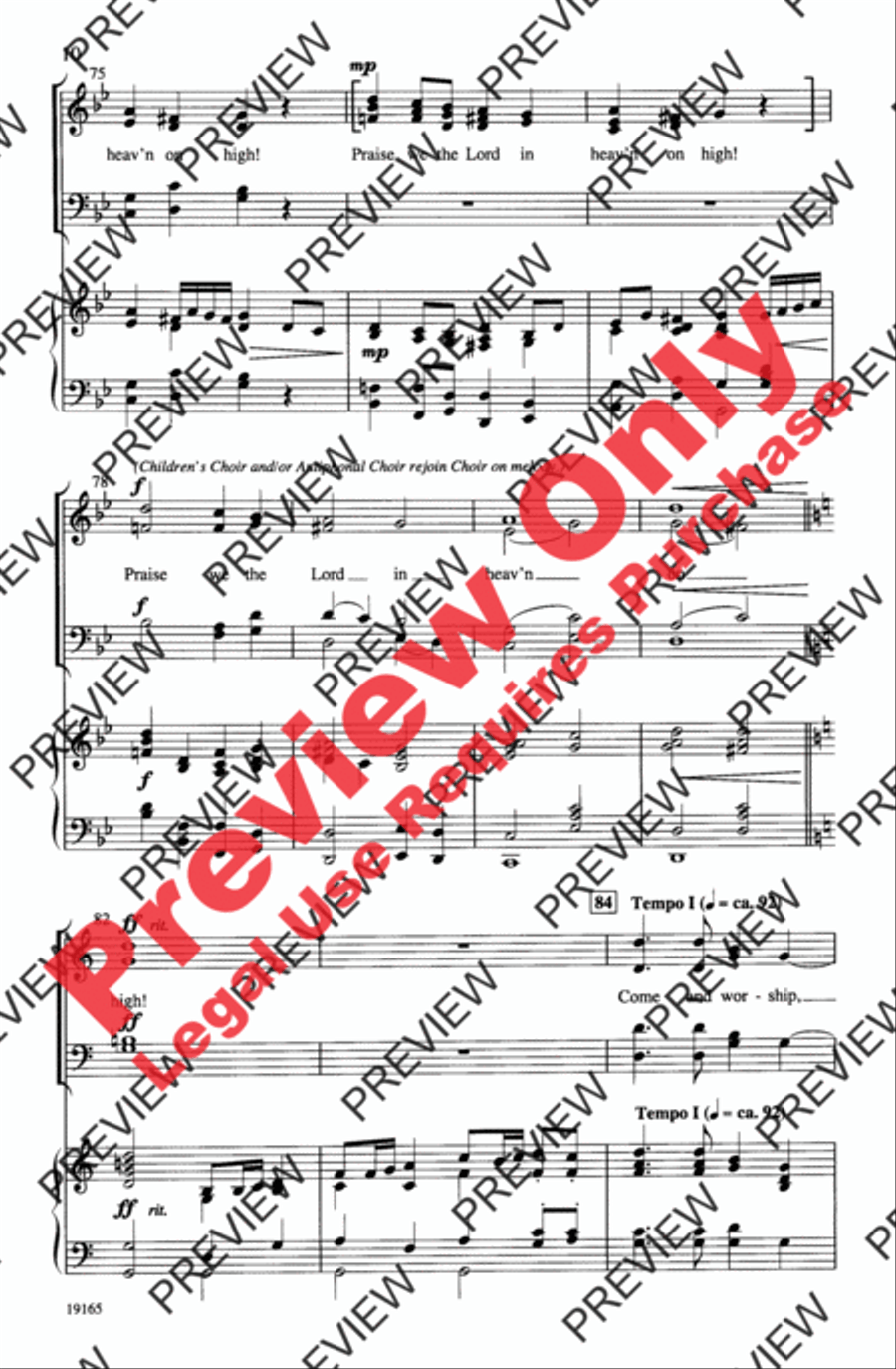 The Newborn King The Newborn King 4-Part scores gallery preview page 21