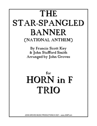 Book cover for The Star-Spangled Banner (National Anthem) - French Horn Trio