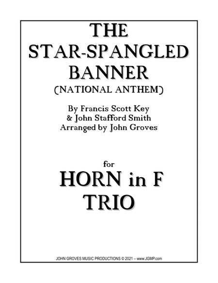 The Star-Spangled Banner (National Anthem) - French Horn Trio image number null