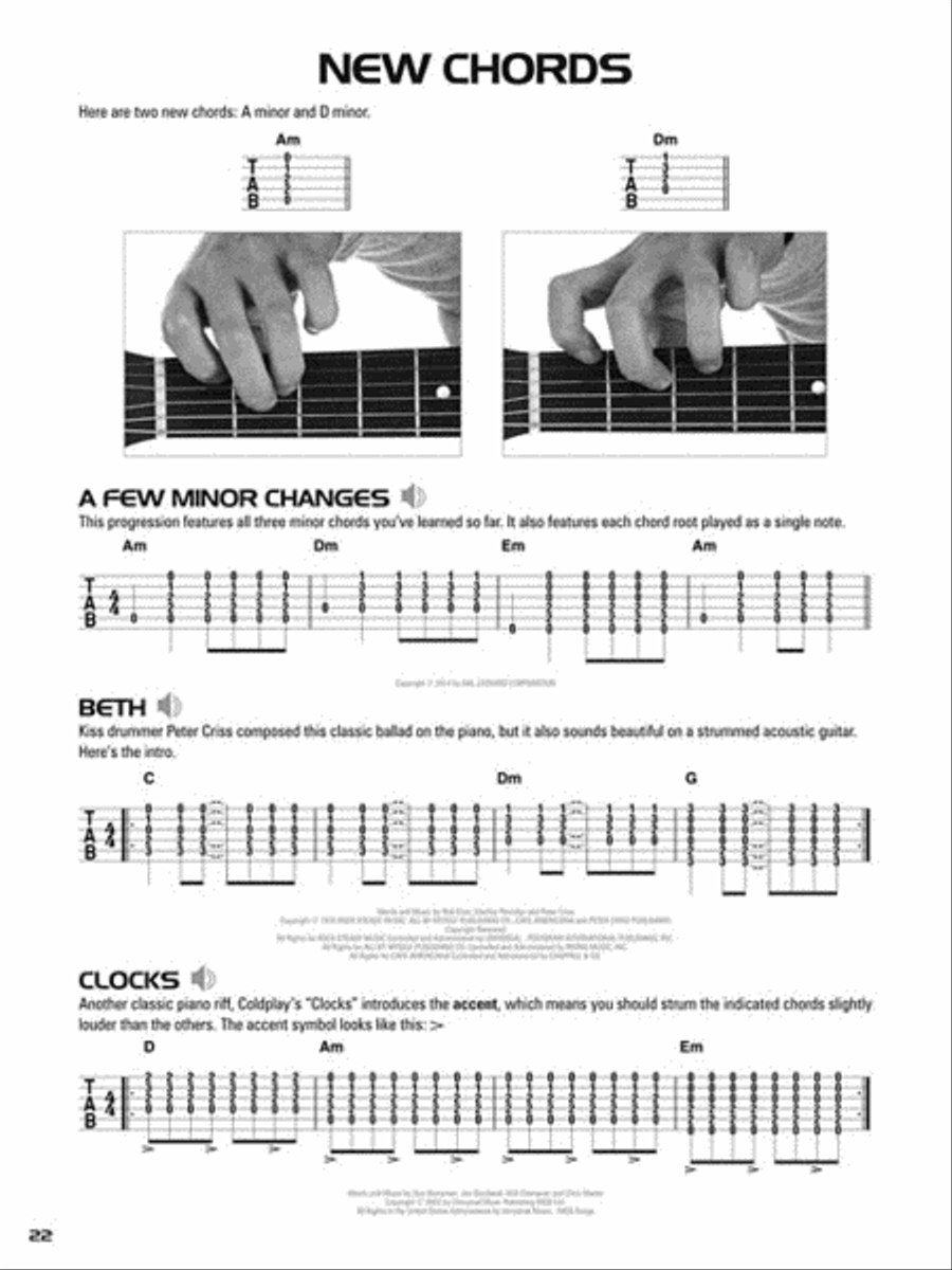 Hal Leonard Acoustic Guitar Tab Method – Book 1 Acoustic Guitar scores gallery preview page 7