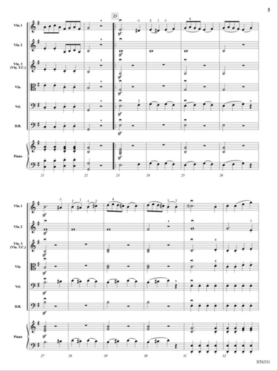 The Bird: Score String Orchestra scores gallery preview page 5