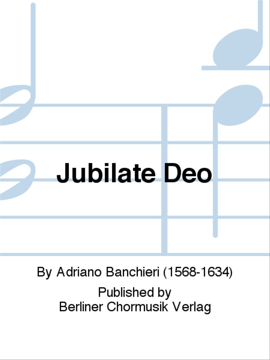 Jubilate Deo 4-Part scores gallery preview page 1