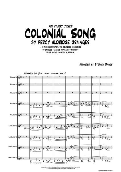 'Colonial Song' image number null