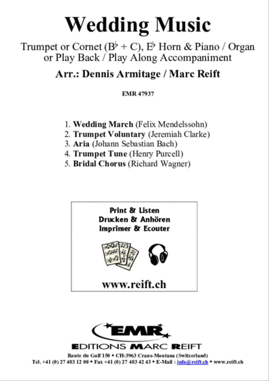 Wedding Music Cornet scores gallery preview page 2