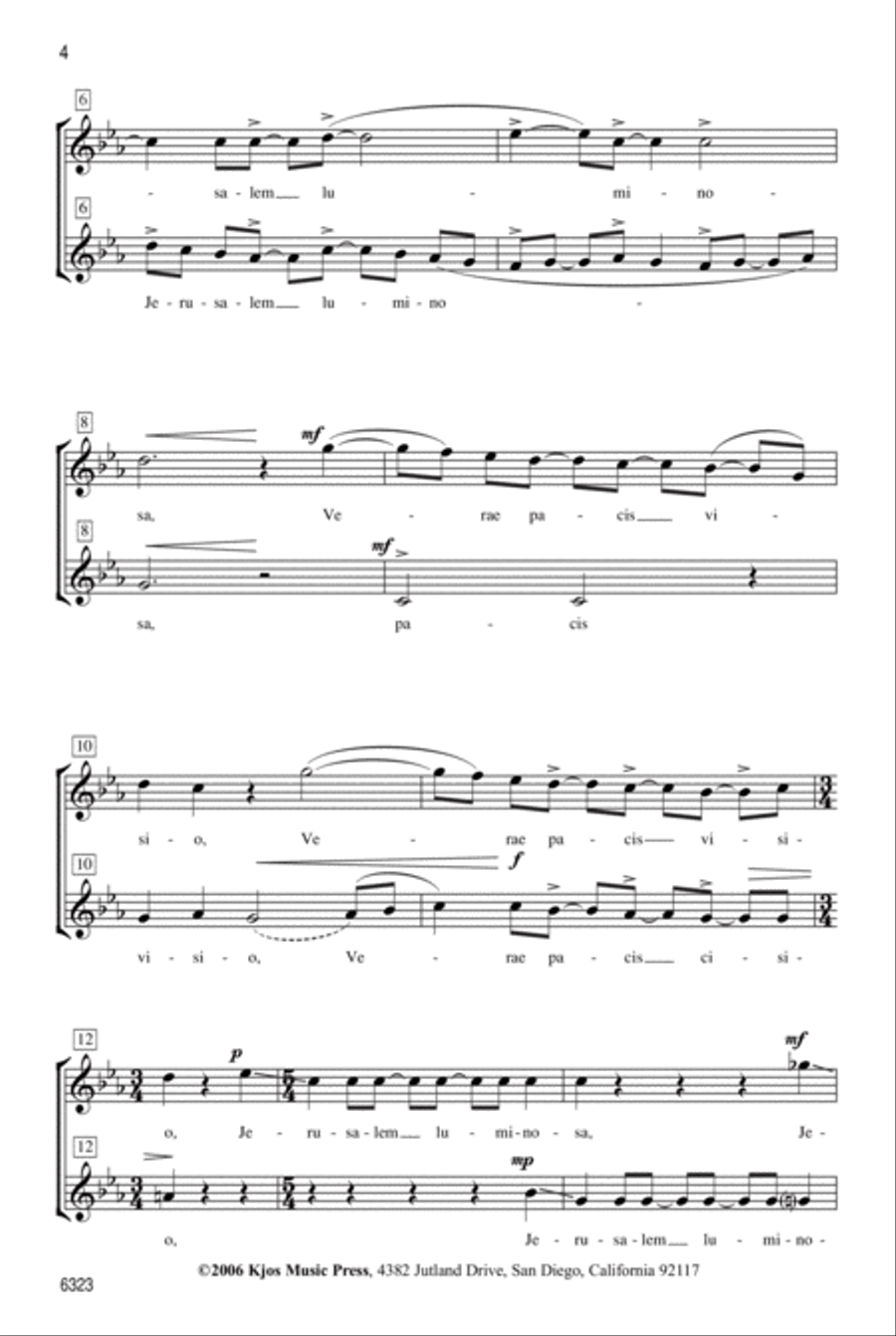 Jerusalem Luminosa SA scores gallery preview page 4