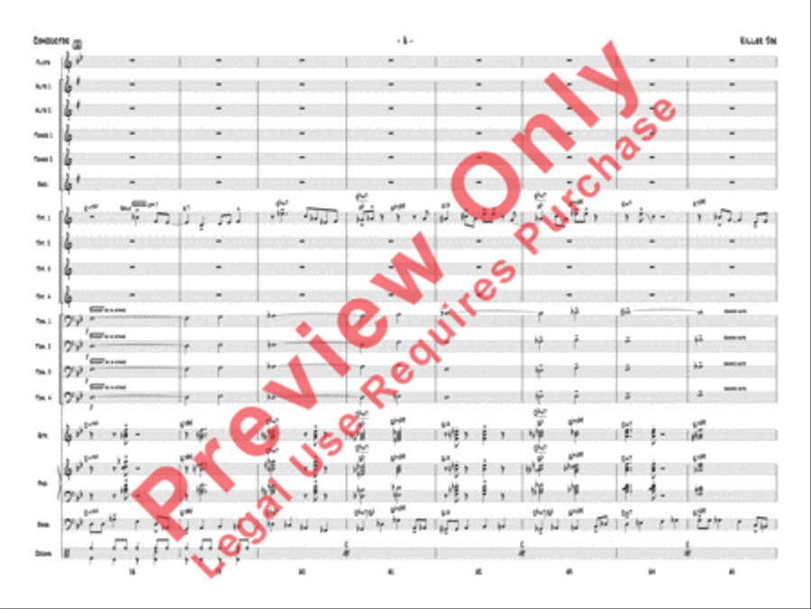 Cool Joe, Mean Joe (Killer Joe) Jazz Ensemble scores gallery preview page 11