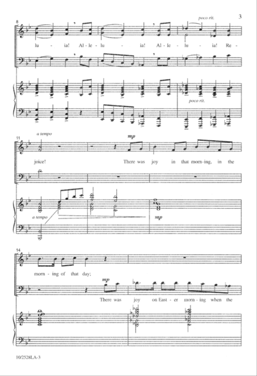 Easter Joy 3-Part scores gallery preview page 4