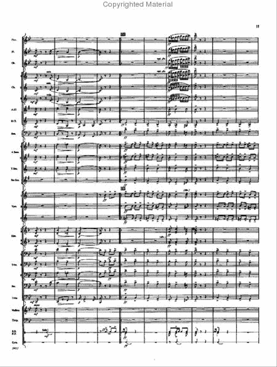 Silvercrest Concert Band scores gallery preview page 10