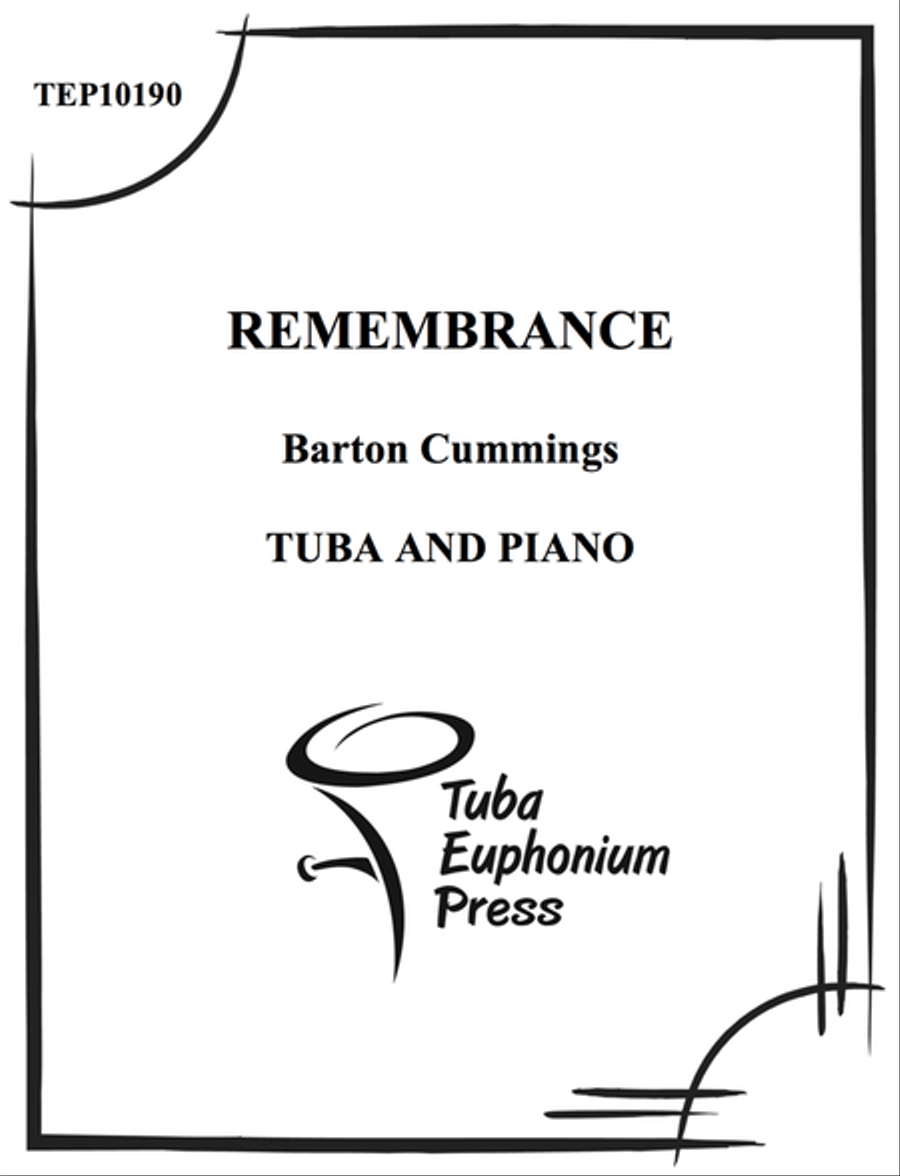 Remembrance Remembrance Tuba scores gallery preview page 1