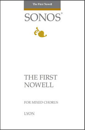 The First Nowell - SATB w/ congregation - Lyon