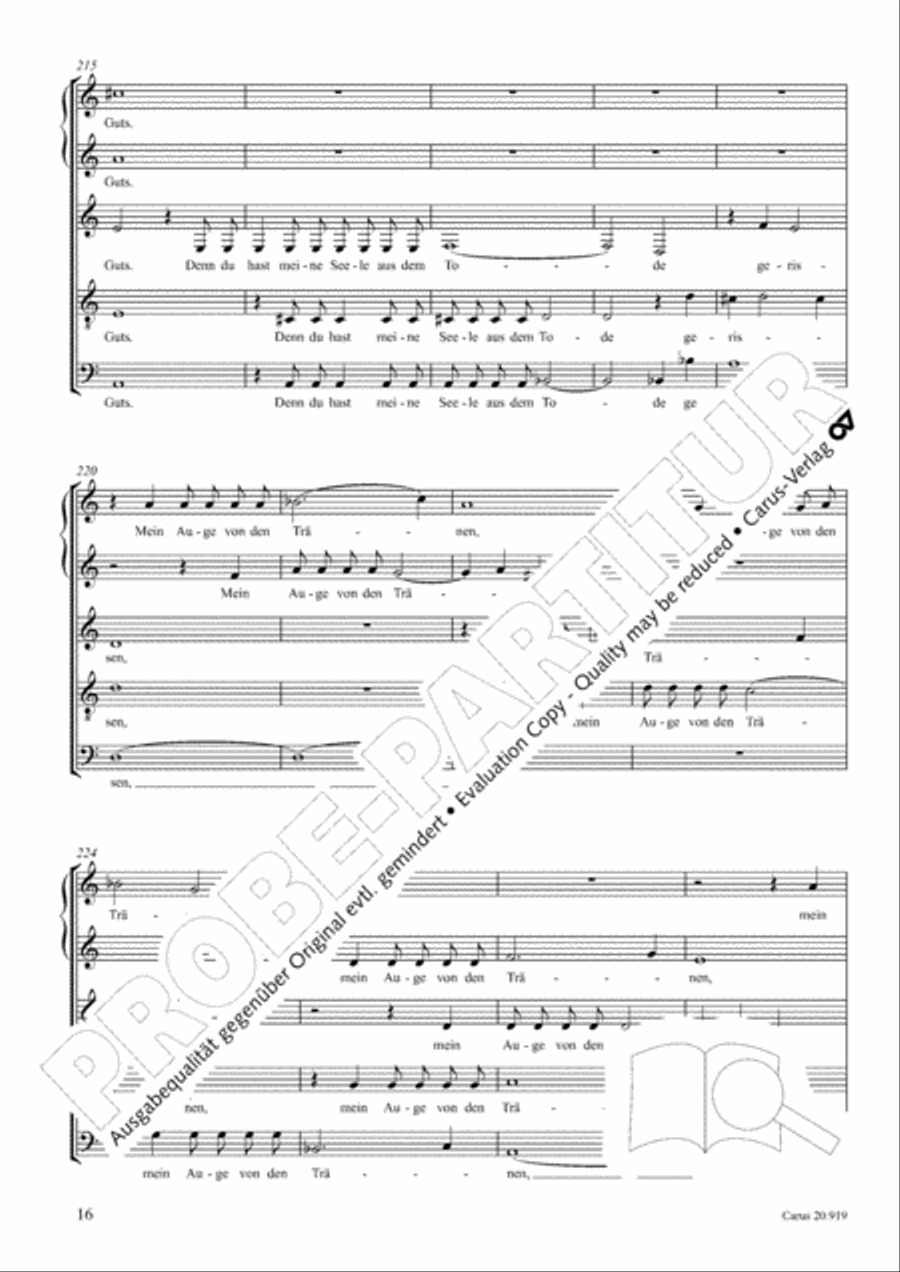 Opera varia I. Works with 1-7 parts (Complete edition, vol. 19) [Werke mit 1-7 obligaten Stimmen] Score scores gallery preview page 73