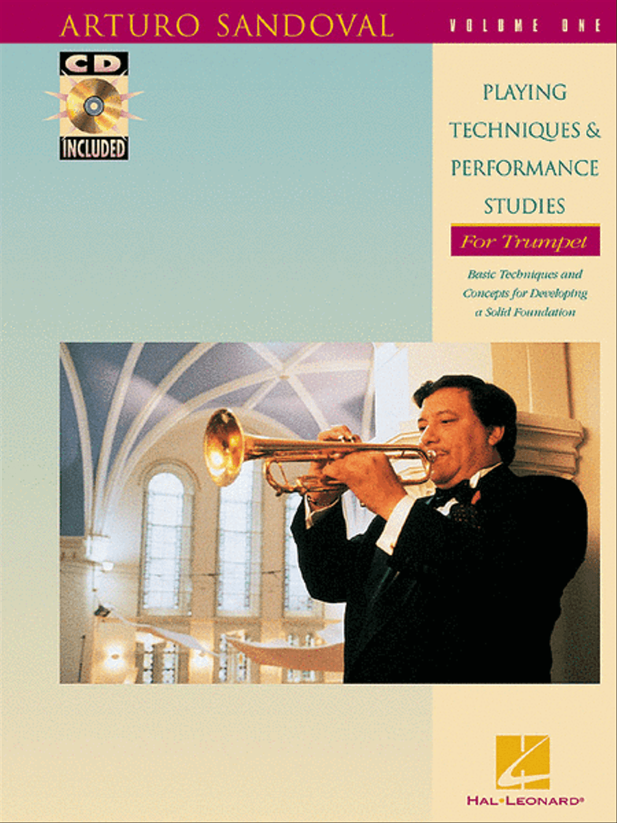 Arturo Sandoval – Playing Techniques & Performance Studies for Trumpet Trumpet scores gallery preview page 1
