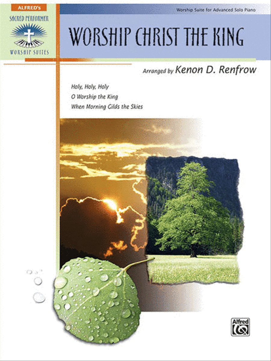Worship Christ King Piano Solo scores gallery preview page 1