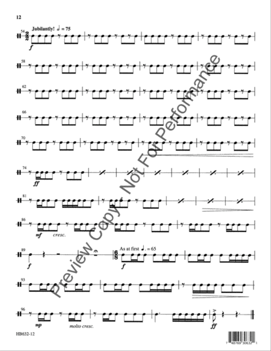 Beach Spring - Krug 5-Octaves scores gallery preview page 13