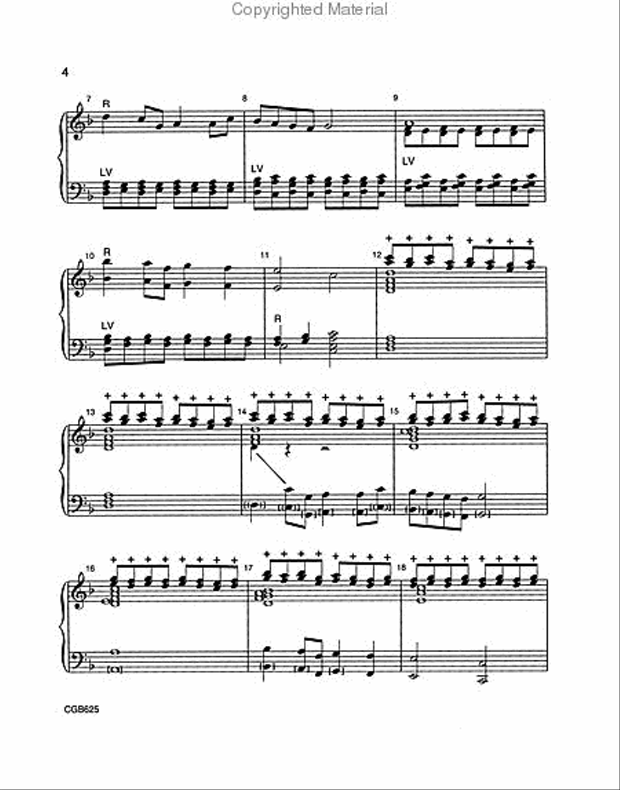 Lamentation Lamentation Handbell Choir scores gallery preview page 3