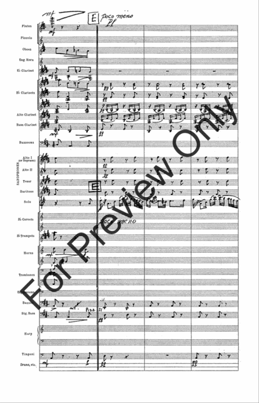 Fantasie Pastoral Hongroise (Score) Concert Band scores gallery preview page 20