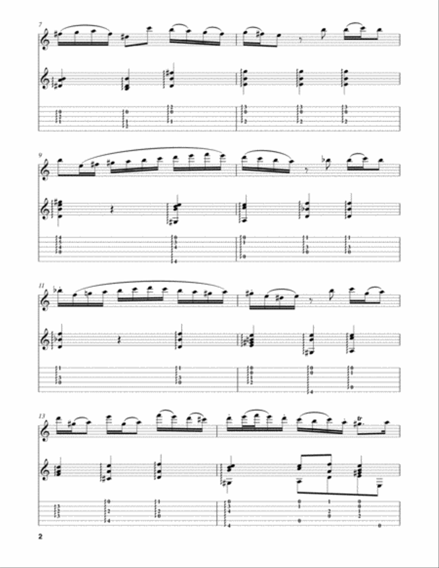Grave in A Minor (from Recorder Sonata in C Major, TWV 41:C2) Flute scores gallery preview page 2