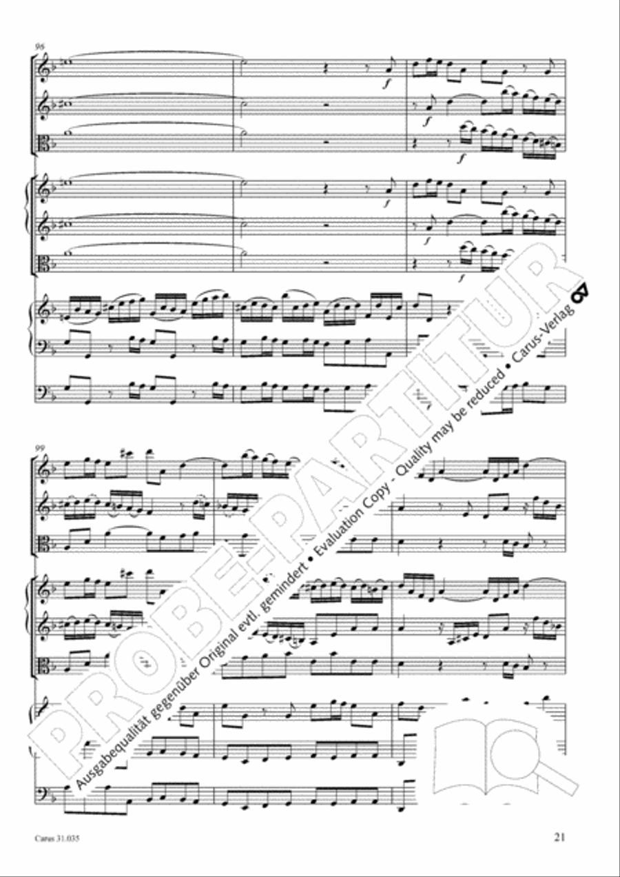 Soul and spirit are astounded (Geist und Seele wird verwirret) English Horn scores gallery preview page 22