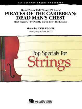 Book cover for Music from Pirates of the Caribbean: Dead Man's Chest