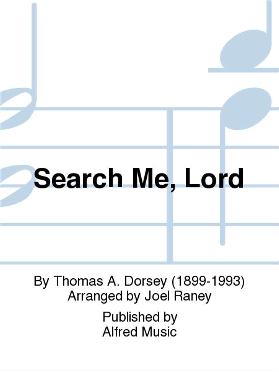 Search Me, Lord Search Me, Lord Choir scores gallery preview page 1