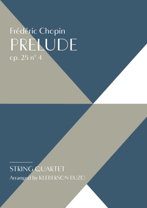 Book cover for Prelude op. 28 n° 4