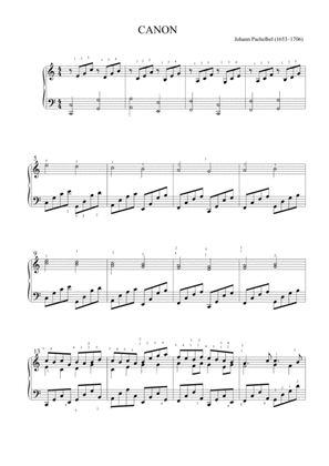 Book cover for Canon in C major