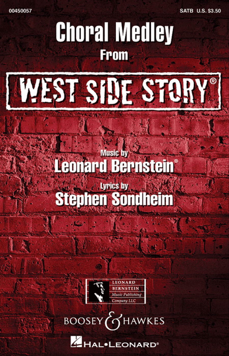 West Side Story 4-Part scores gallery preview page 1