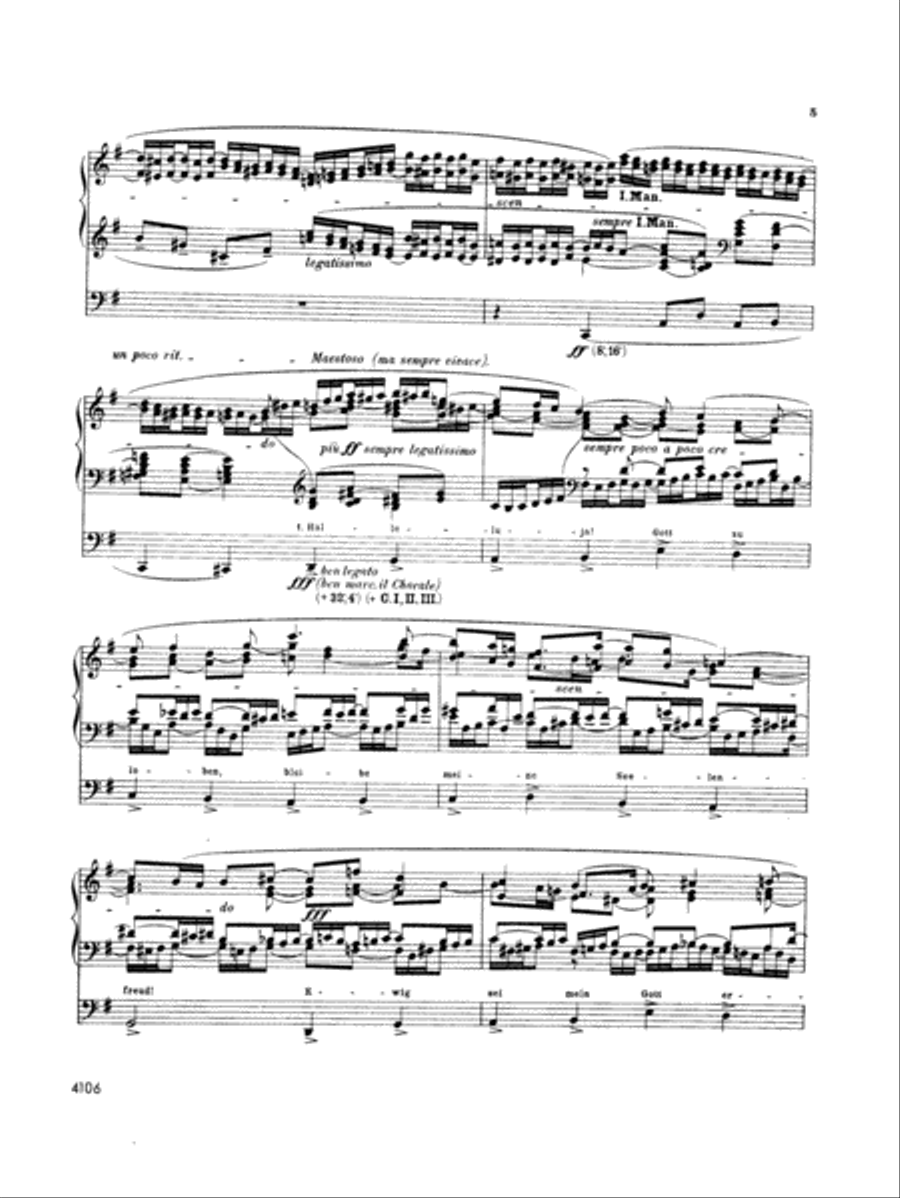 Reger: Fantasy on the Choral 