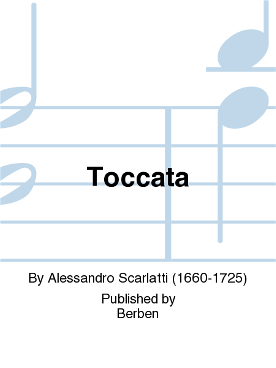 Toccata Organ Solo scores gallery preview page 1