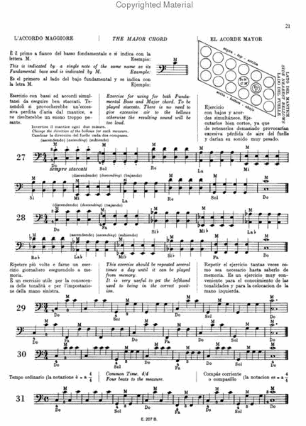 Metodo Per Fisarmonica [Accordion]
