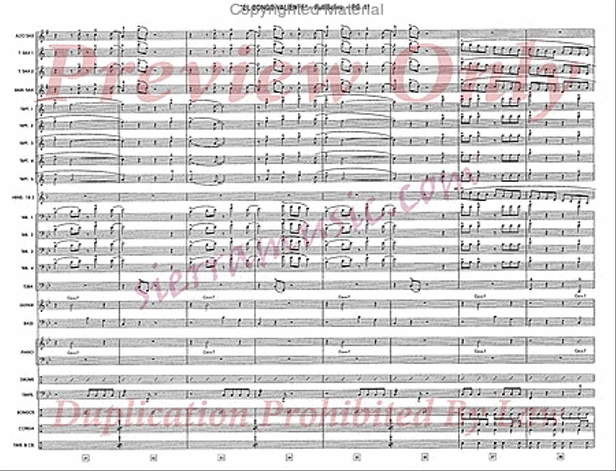 El Congo Valiente Jazz Ensemble scores gallery preview page 12