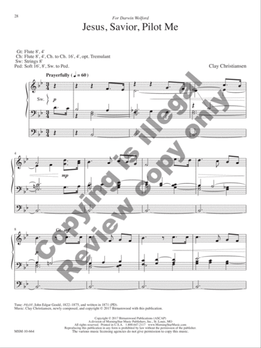 All Things Bright and Beautiful Organ scores gallery preview page 26