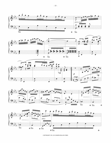 Sonatina (La Siciliana) from Sonatinas and Other Pieces from the Viennese Sketchbook for piano solo image number null