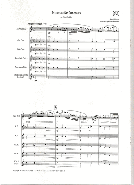 Morceau de Concours (alto flute solo)