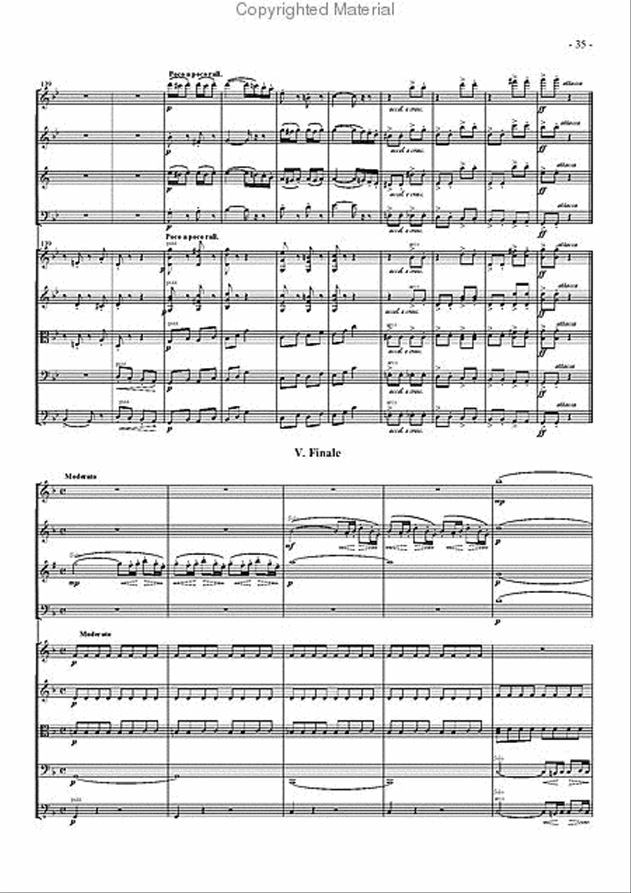 Serenade and Danse des Papillons Clarinet scores gallery preview page 4