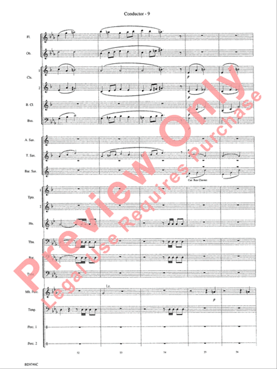Peer Gynt Suite Peer Gynt Suite Concert Band scores gallery preview page 11