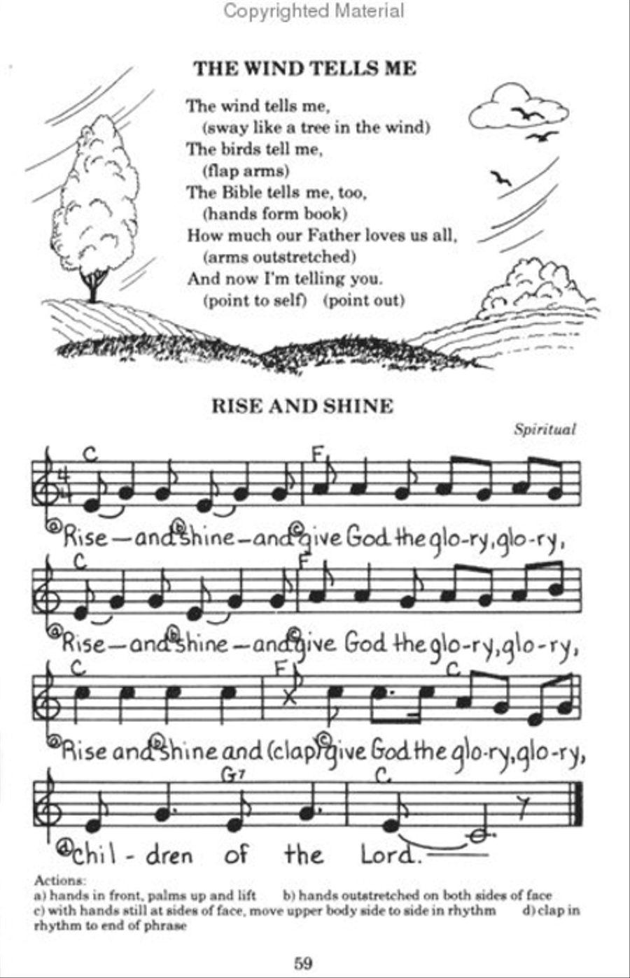 Wee Sing Bible Songs CD scores gallery preview page 3