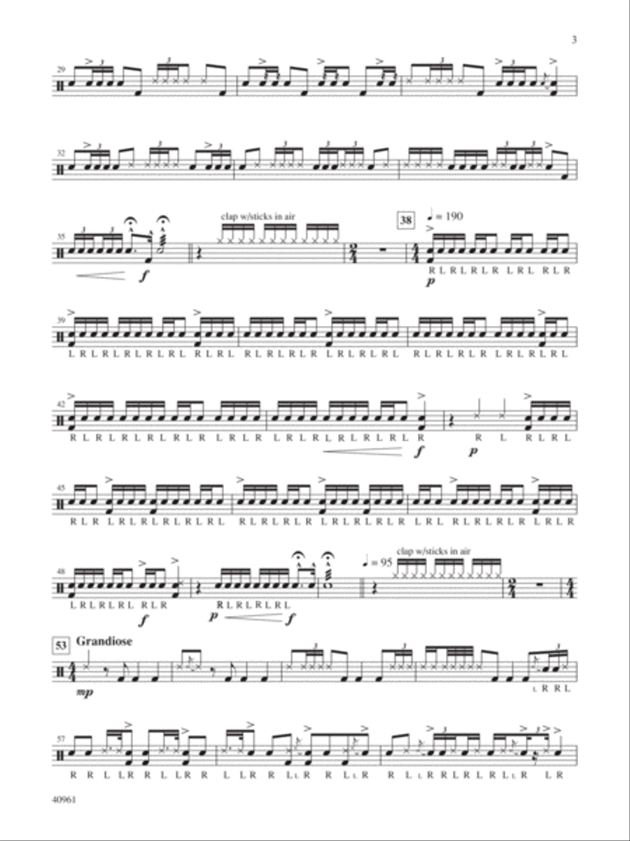 Cave Dance Small Ensemble scores gallery preview page 4