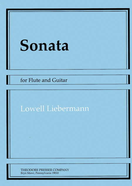 Lowell Liebermann: Sonata