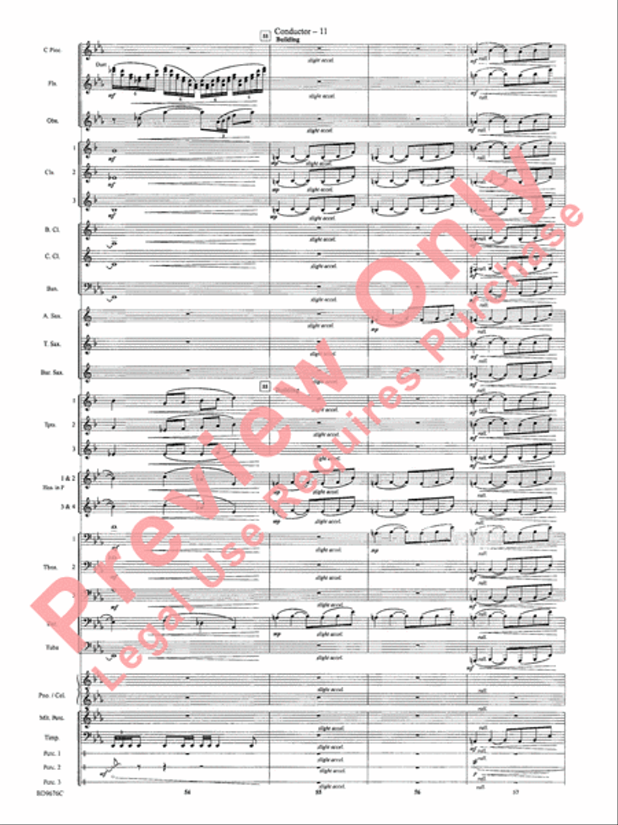 Paradiso Paradiso Concert Band scores gallery preview page 14