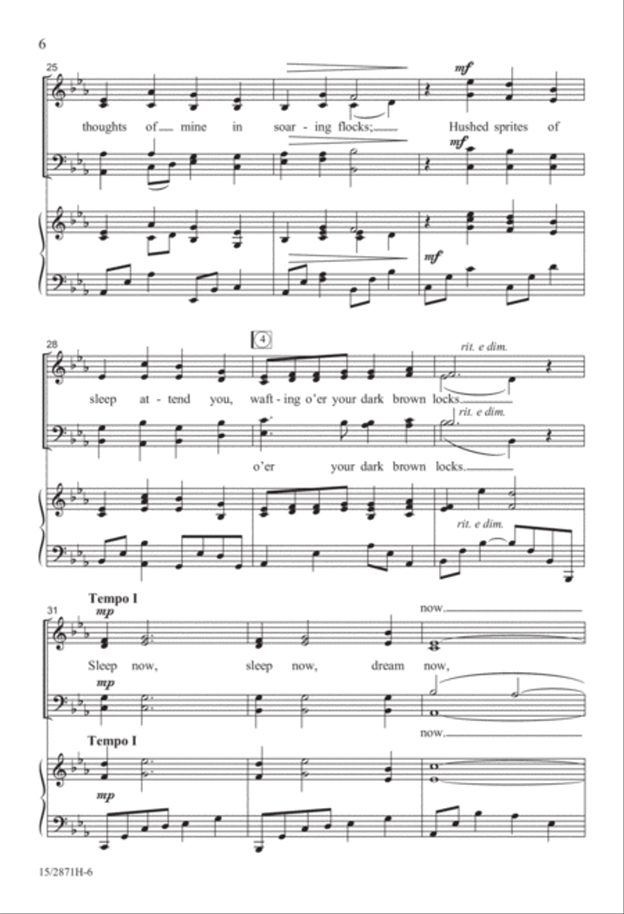 Don't Forget Me 4-Part scores gallery preview page 6