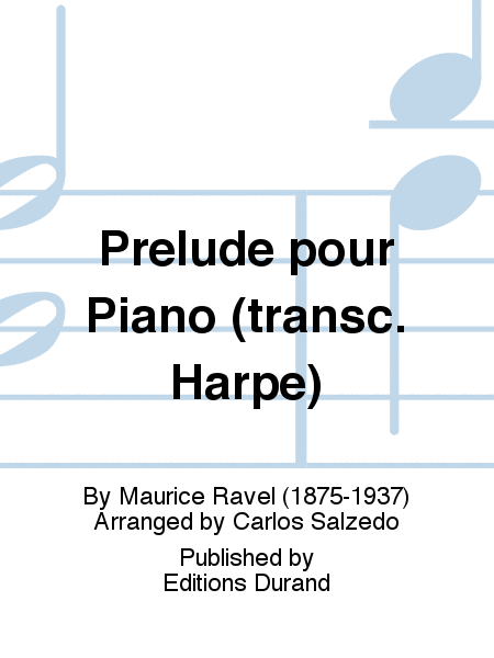 Prelude pour Piano (transc. Harpe)