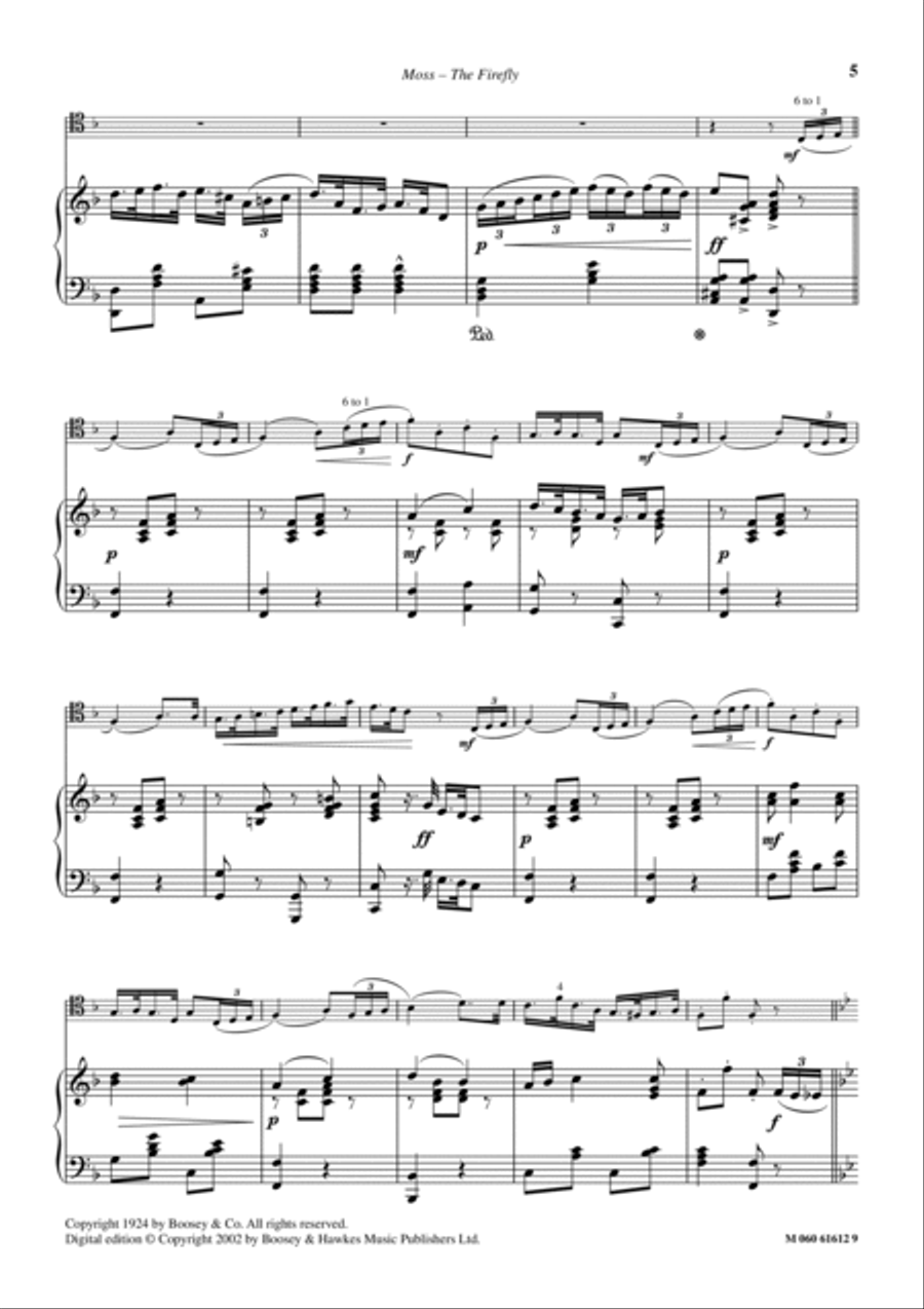 The Firefly School and Community scores gallery preview page 5