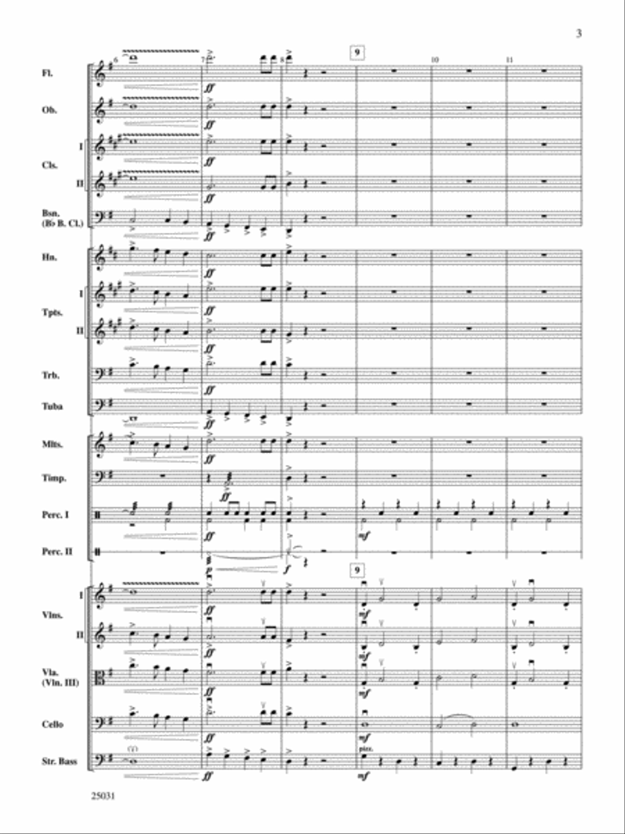 Comedy Tonight Comedy Tonight Full Orchestra scores gallery preview page 3