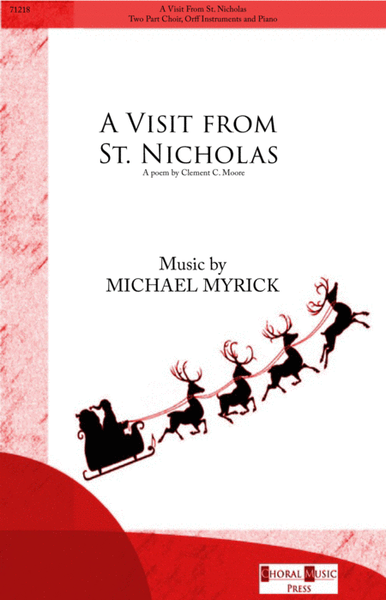 A Visit from St. Nicholas (The Night Before Christmas) Two Part image number null