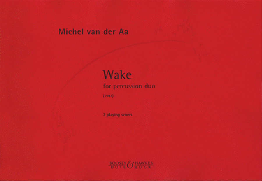 Wake (1997) Percussion Ensemble scores gallery preview page 1