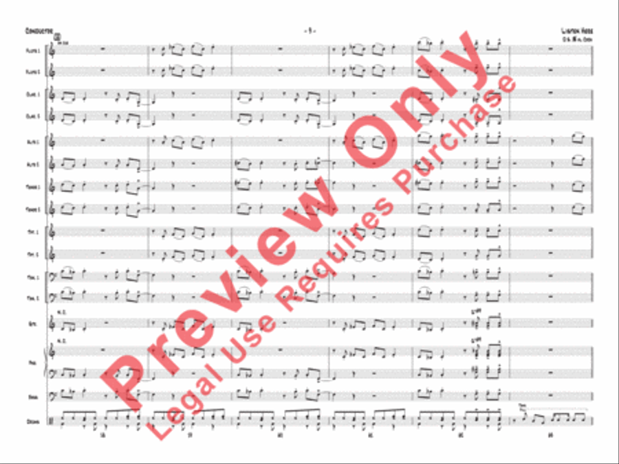 Listen Here Listen Here Jazz Ensemble scores gallery preview page 12