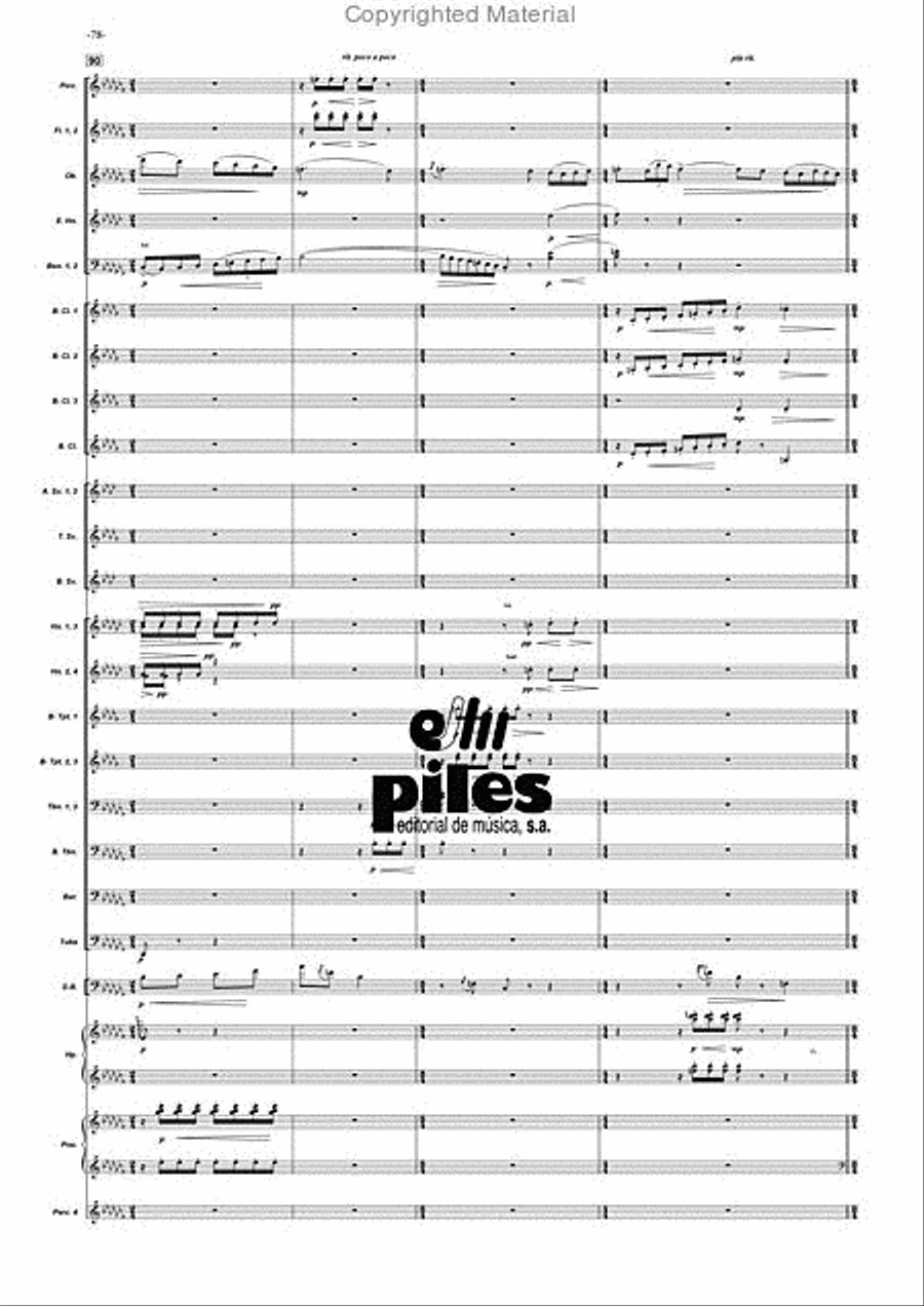 Duende Duende Concert Band scores gallery preview page 79