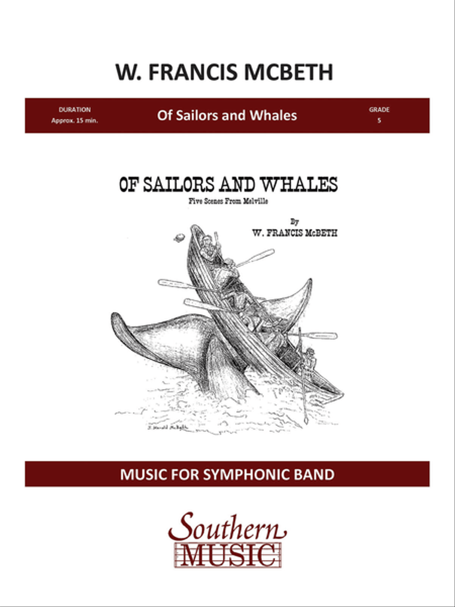 Of Sailors and Whales Concert Band scores gallery preview page 1
