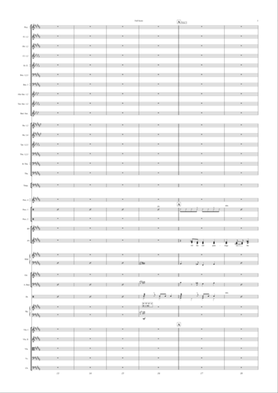 Walk Like An Egyptian Walk Like An Egyptian Full Orchestra scores gallery preview page 3